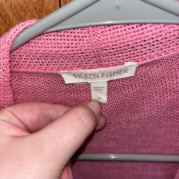 Eileen Fisher Linen Cardigan - Picture 2 of 4